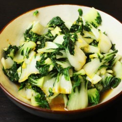 Garlic Bok Choy Recipe Garlic Bok Choy by @jesselwellness