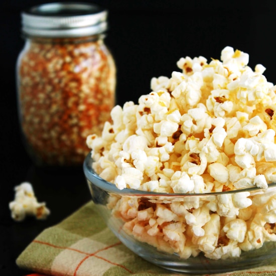Cheesy Popcorn by Jesse Lane Wellness