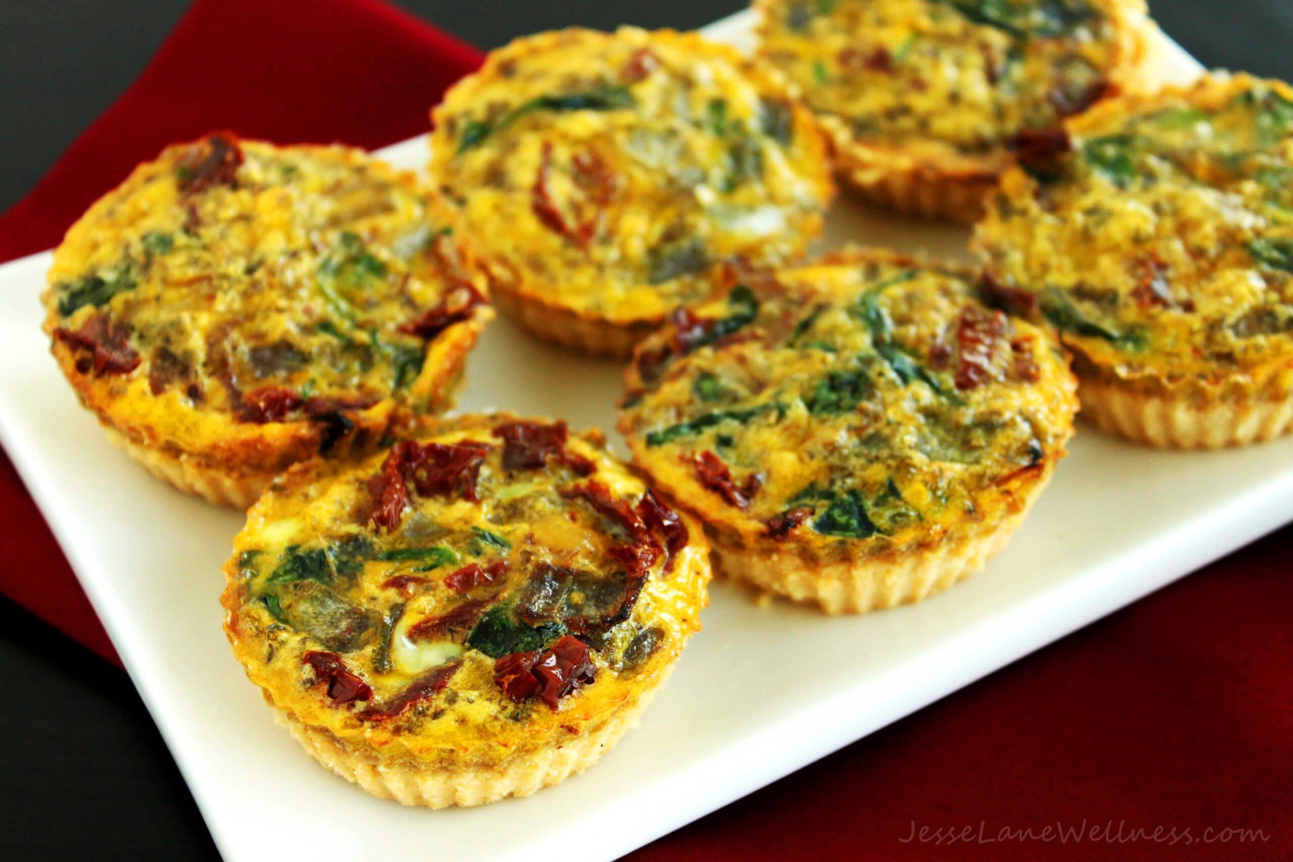 Mini Mediterranean Gluten Free Quiche (paleo) by Jesse ...