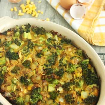 Cornbread Quiche by JesseLaneWellness