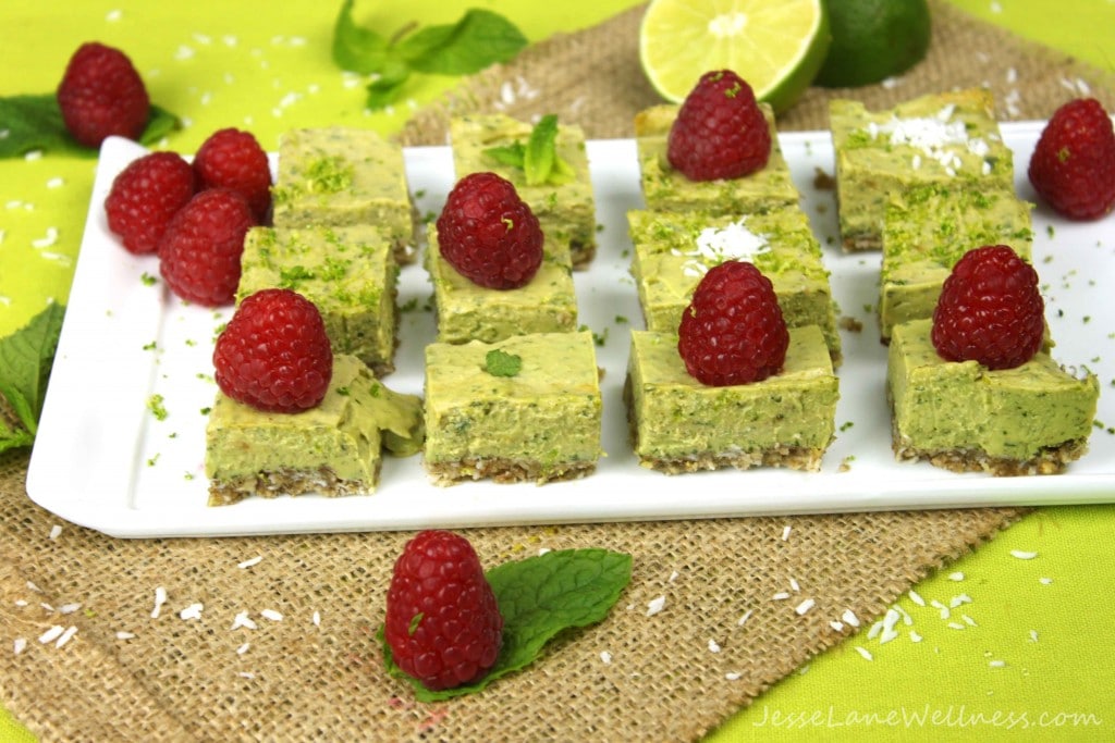 Raw Mojito Squares by @jesselwellness #dessert #glutenfree