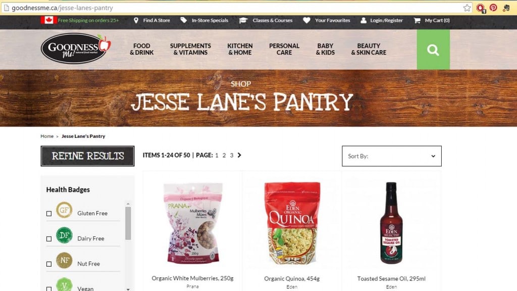 Healthy Products in my GoodnessMe Pantry by @jesselwellness #healthy #healthyfood #healthfood