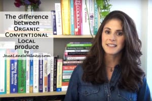 Organic vs conventional vs local produce.