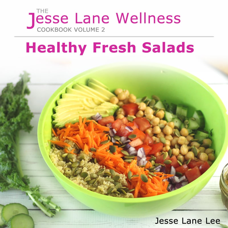 Healthy Fresh Salads Cover Square by @jesselwellness #salad #healthysalads