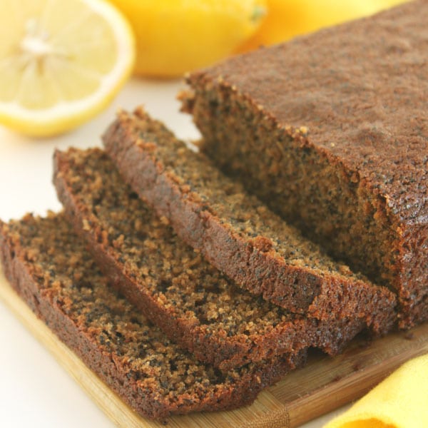 Lemon Poppy Seed Loaf by Jesse Lane Wellness