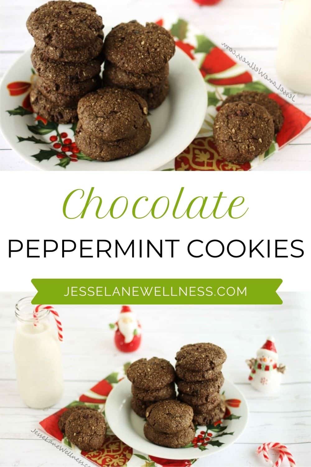 Double Chocolate Peppermint Cookies Pin