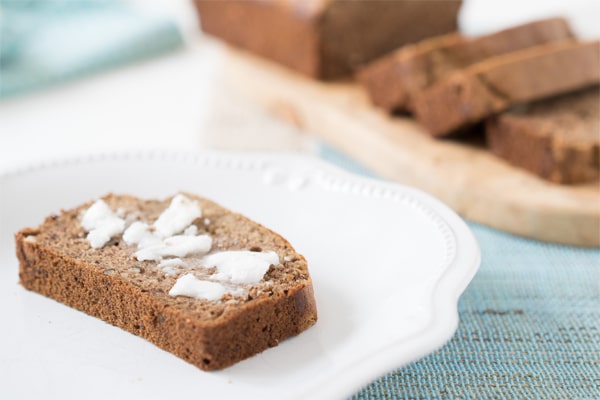 No Sugar Desserts Recipe Roundup with @jesselwellness - Earl Grey Banana Bread #bananabread #earlgrey #sugarfree