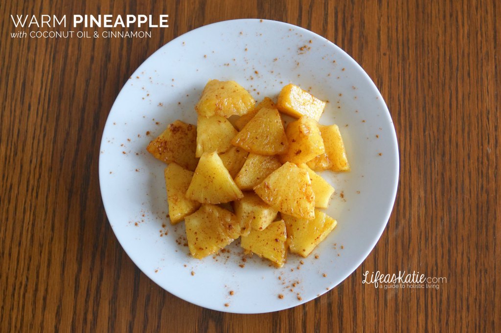 Dairy Free Dessert Recipe Roundup with @jesselwellness Warm Pineapple #pineapple #dessert