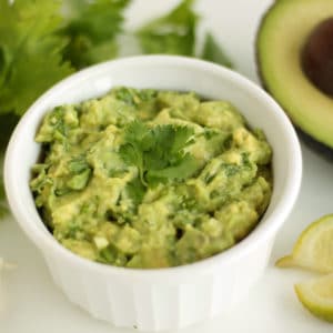Garlicky Green Guacamole