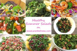 8 Healthy Summer Salads with @jesselwellness #summersalad #salads