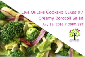 Creamy Broccoli Salad Online Cooking Classe Signup