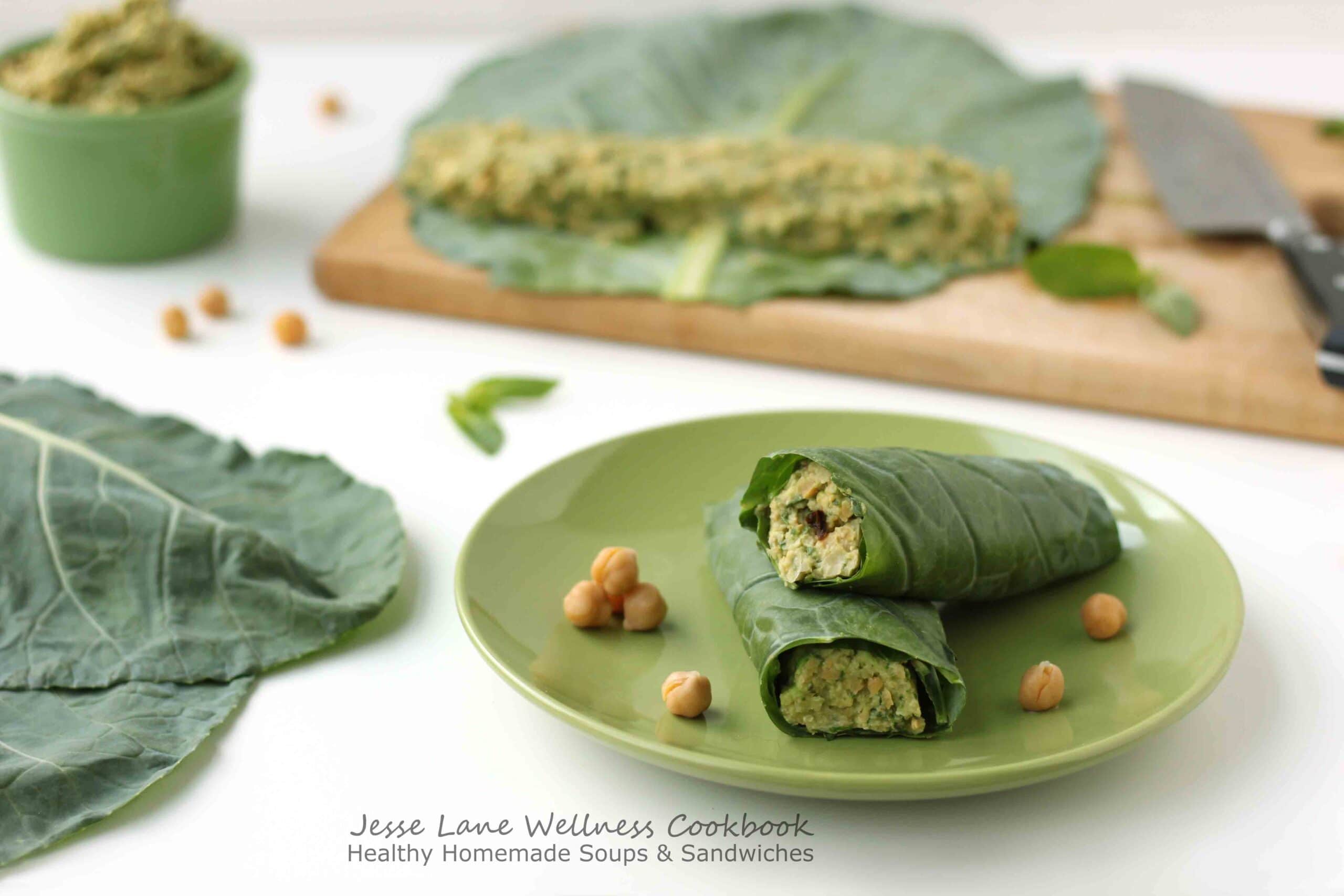 Healthy Homemade Soups and Sandwiches Smashed Chickpea Avocado by @jesselwellness #healthywrap #avocado