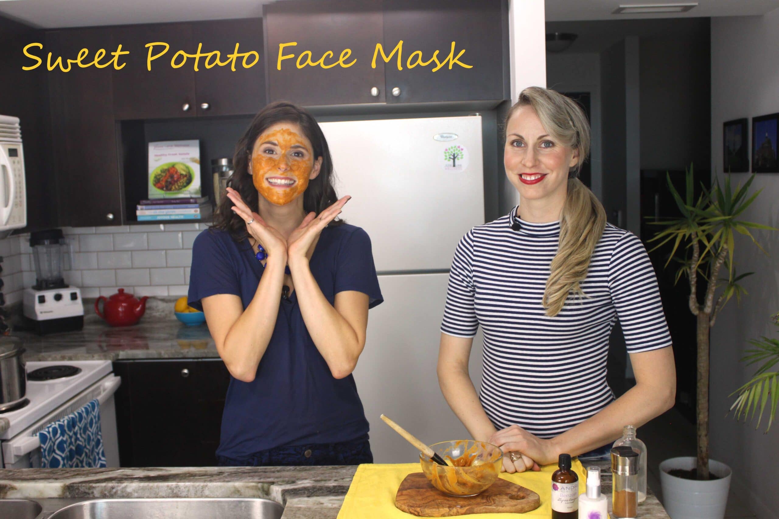 Sweet Potato Face Mask by @jesselwellness and Andrea Ashley #skincare #sweetpotato