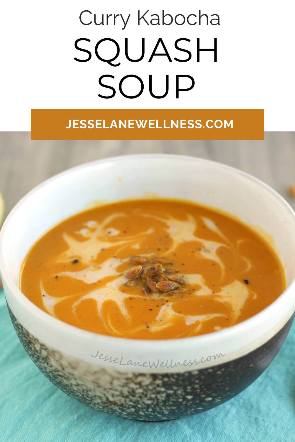 Curry Kabocha Squash Soup Pin