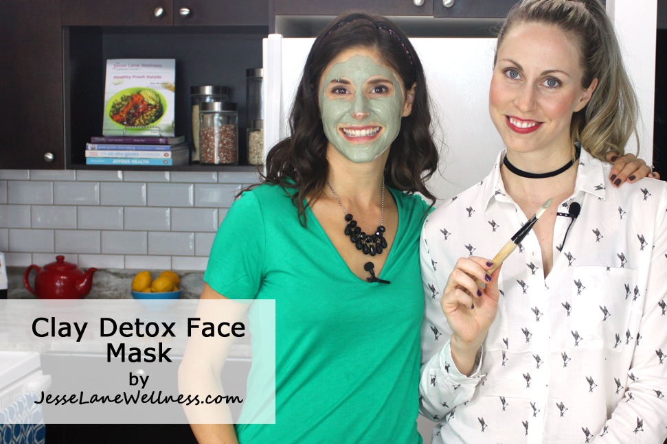 Clay Detox Face Mask YouTube with @jesselwellness #detox #facemask