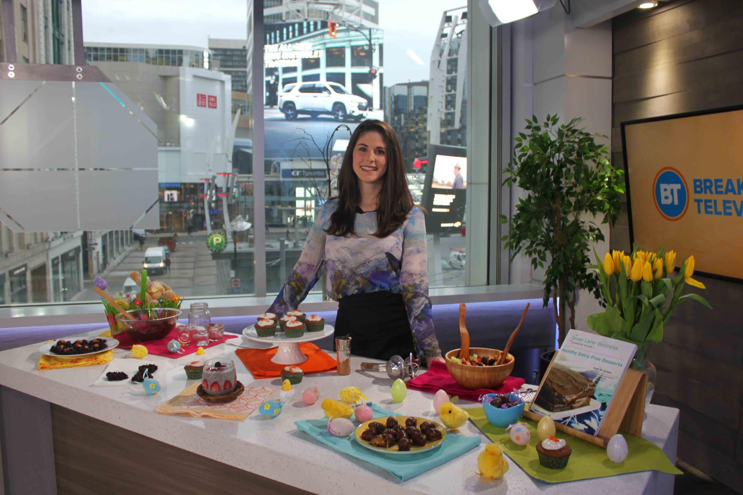 Healthy Easter Treats on Breakfast Television with @jesselwellness #eastertreats