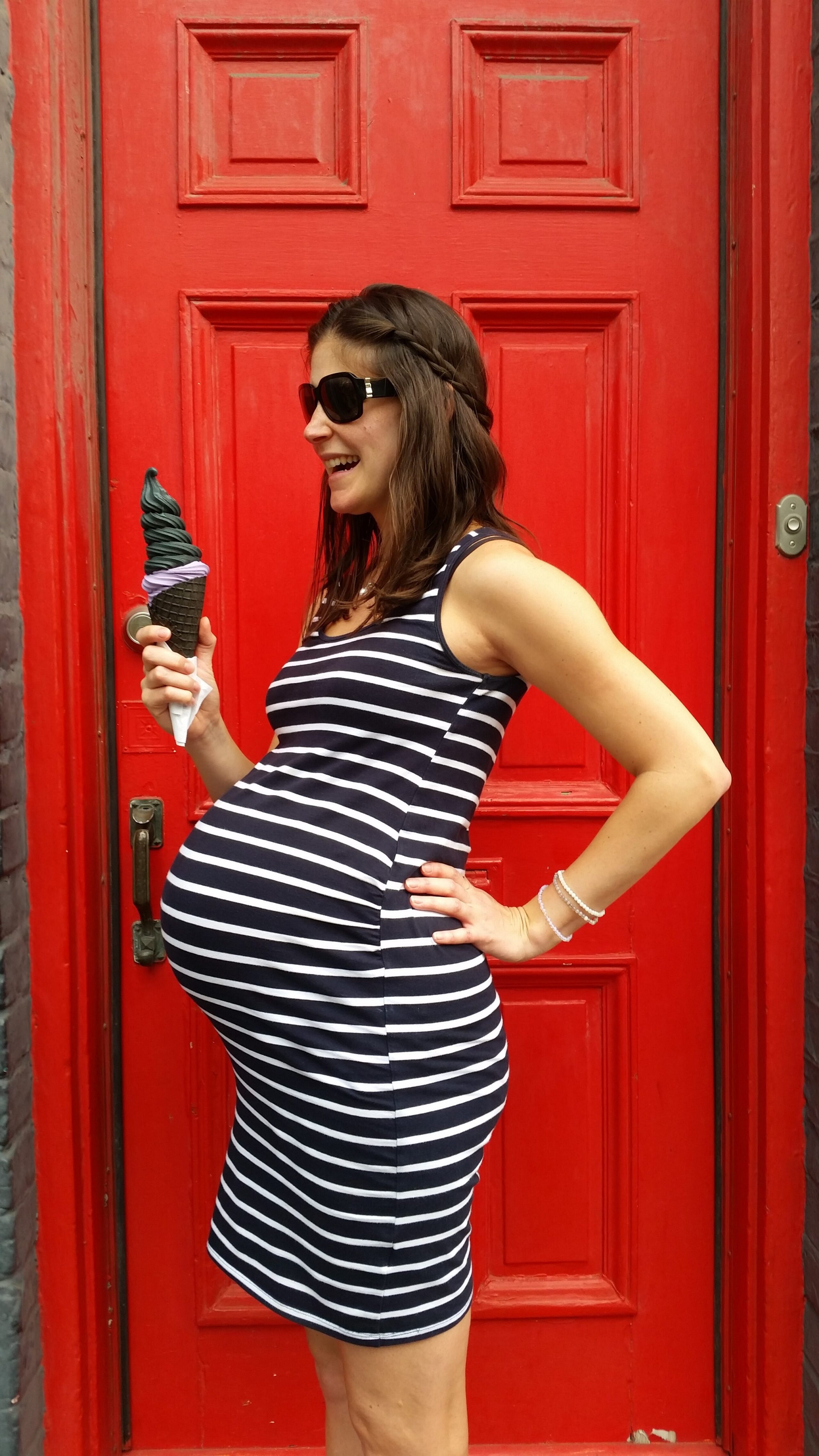 My Birth Story by @jesselwellness the day before