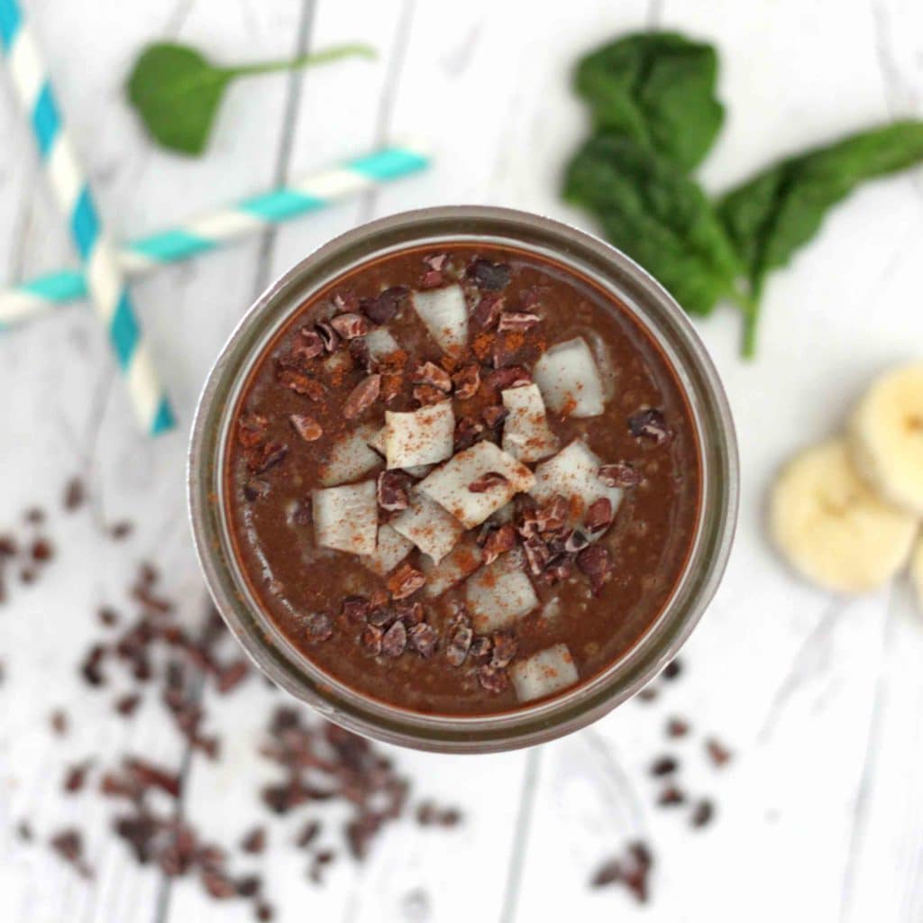 Chocolate Almond Smoothie By Jesse Lane Wellness