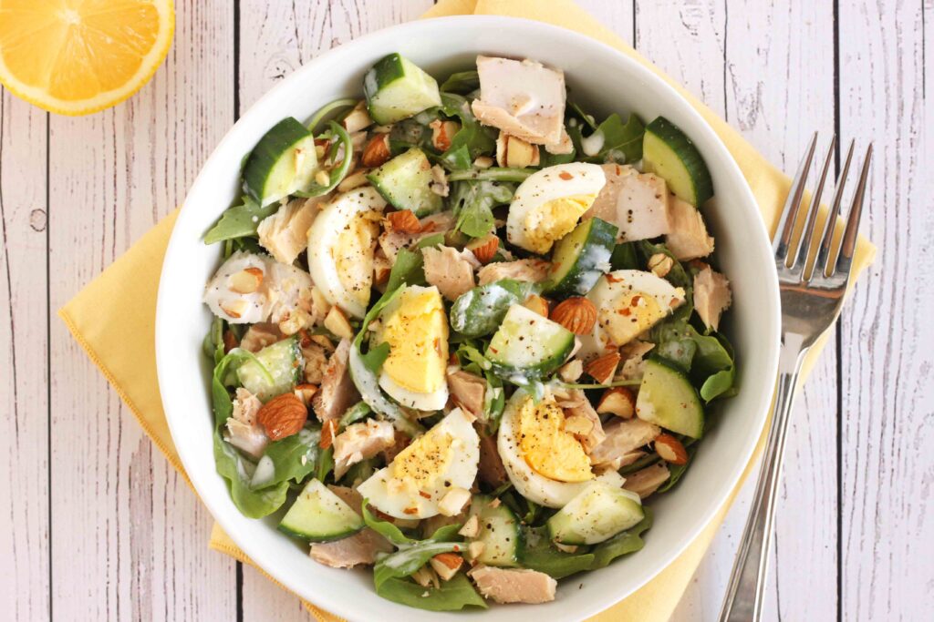 Egg and Tuna Protein-packed Salad by Jesse Lane Lee
