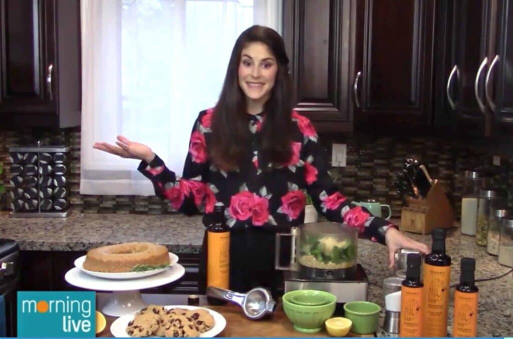 CH Morning Live Delicious Olive Oil Recipes with @jesselwellness