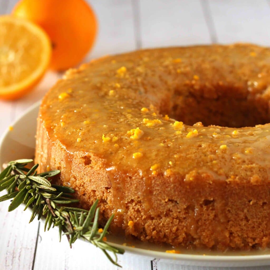 Orange Rosemary Olive Oil Cake by Jesse Lane Lee Square