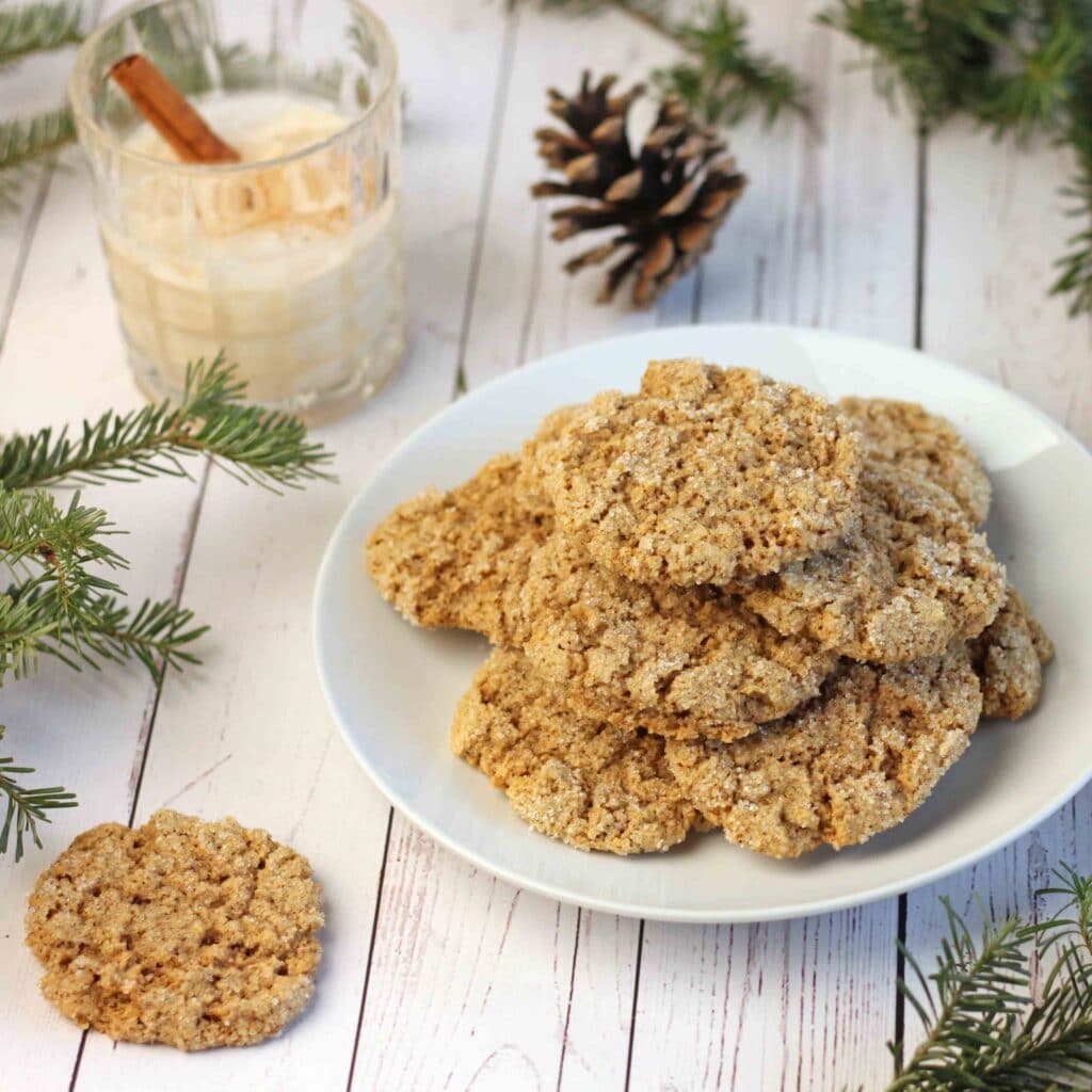 Oatmeal Eggnog Cookies by Jesse Lane Lee