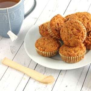 Anti-inflammatory Carrot Muffins by @jesselwellness