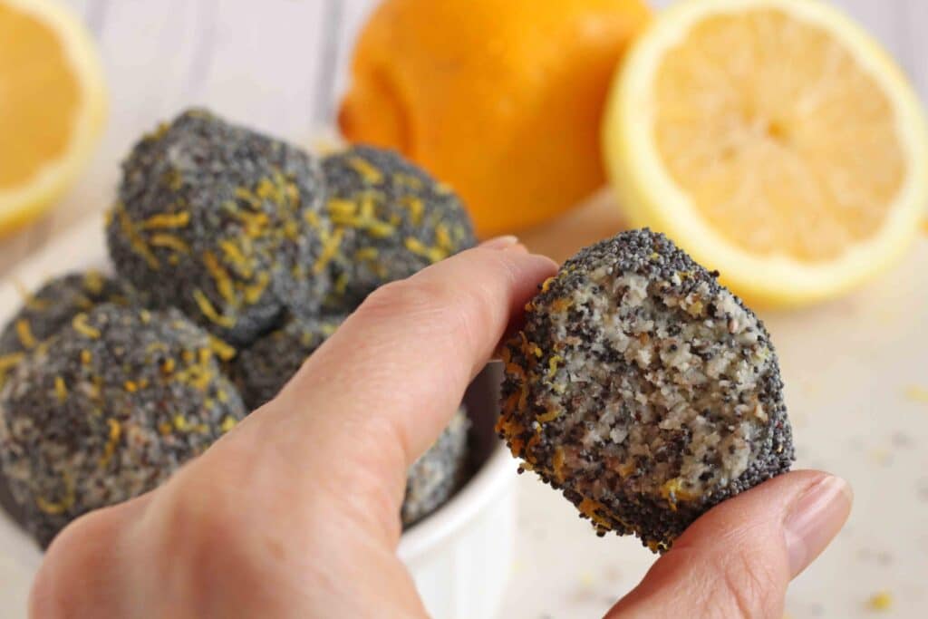 Lemon Poppy Seed Bites by Jesse Lane Lee