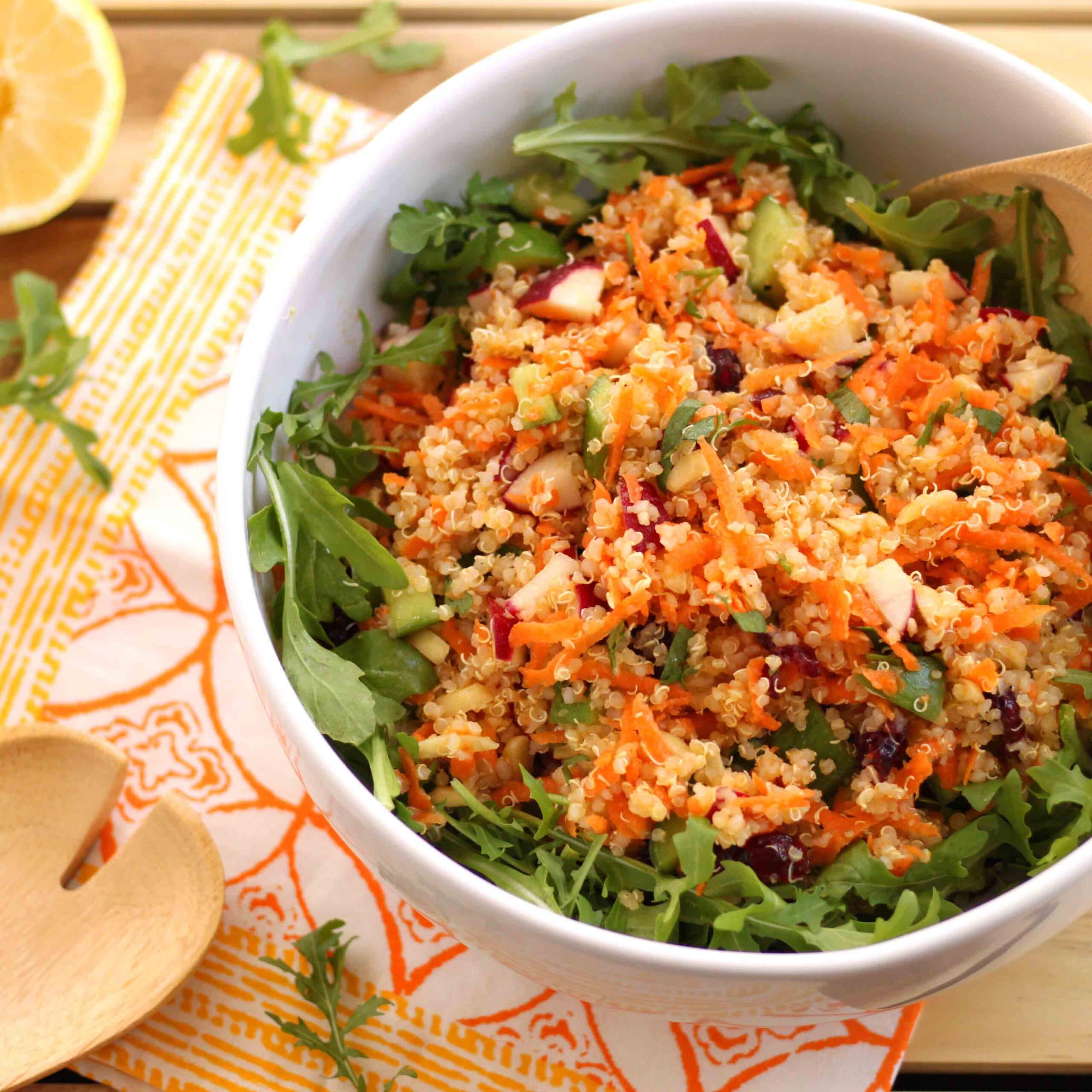 Sunshine Quinoa Salad from Healthy Fresh Salads