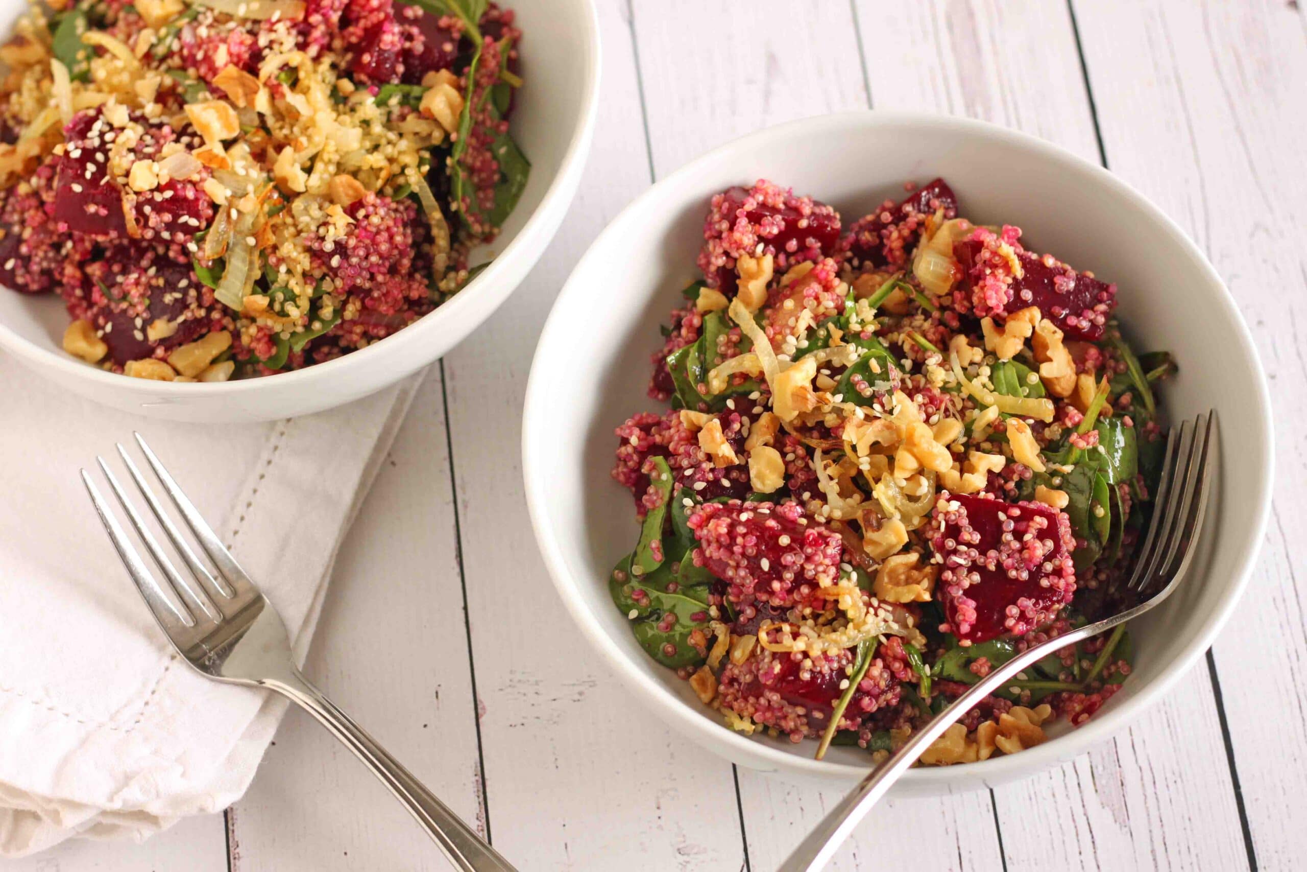 Pickled Beet and Quinoa Salad Recipe by Jesse Lane Lee