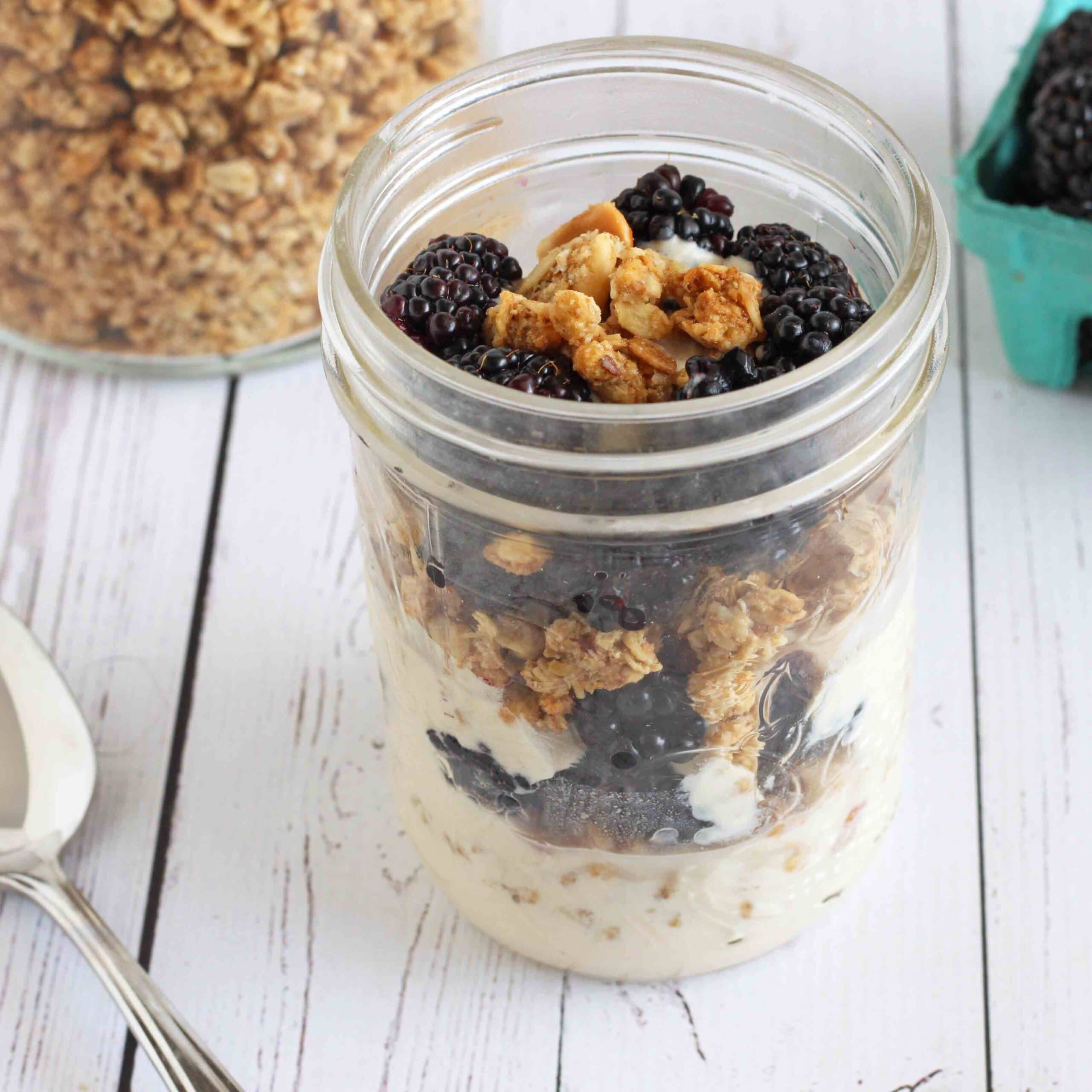 Energizing Granola Parfait Recipe to jump start your morning