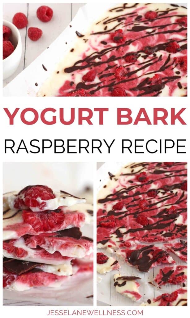 Raspberry Yogurt Bark Recipe