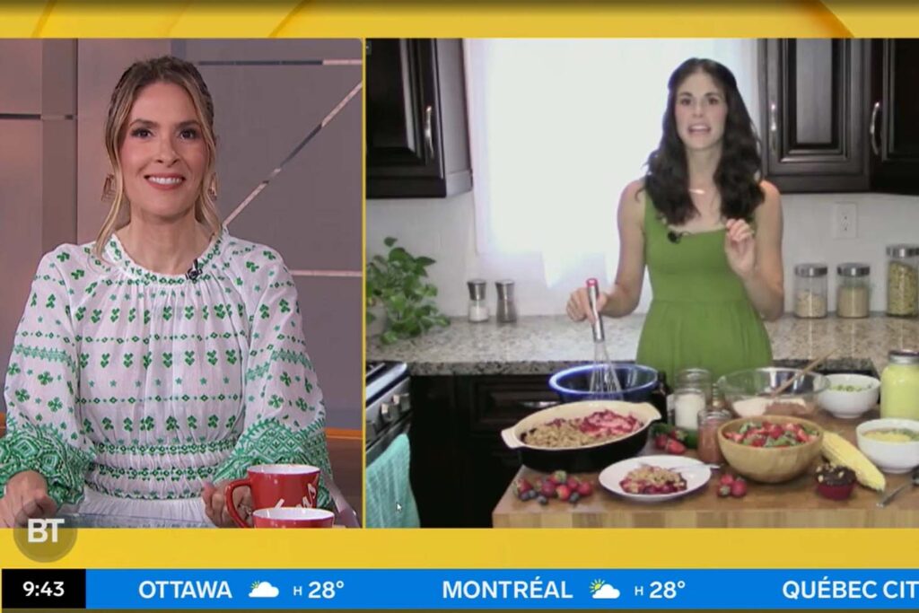 How to Eat Seasonally on Breakfast Television with Jesse Lane Lee