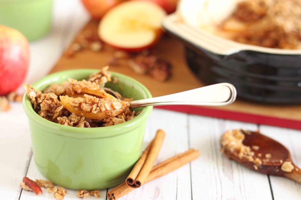 Pecan Apple Crisp by Jesse Lane Lee