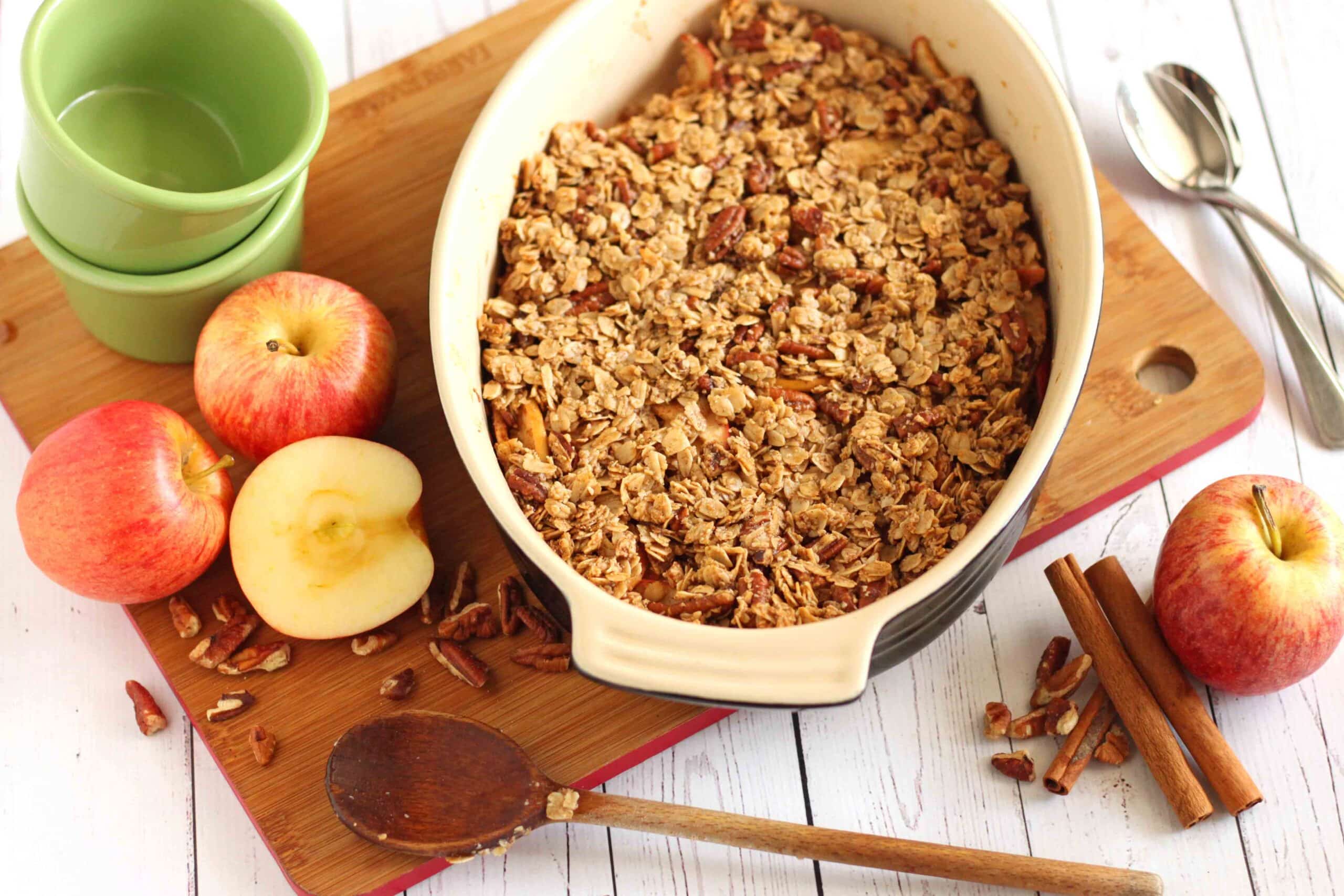 Pecan Apple Crisp by Jesse Lane Wellness