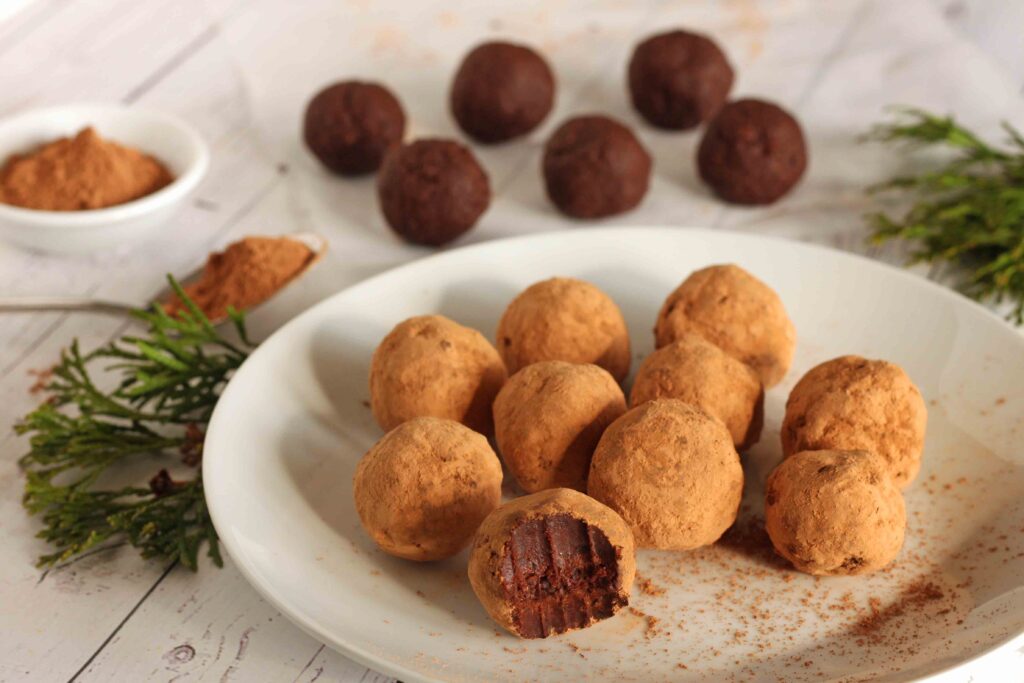 Easy Chocolate Peppermint Truffles Recipe by Jesse Lane Lee