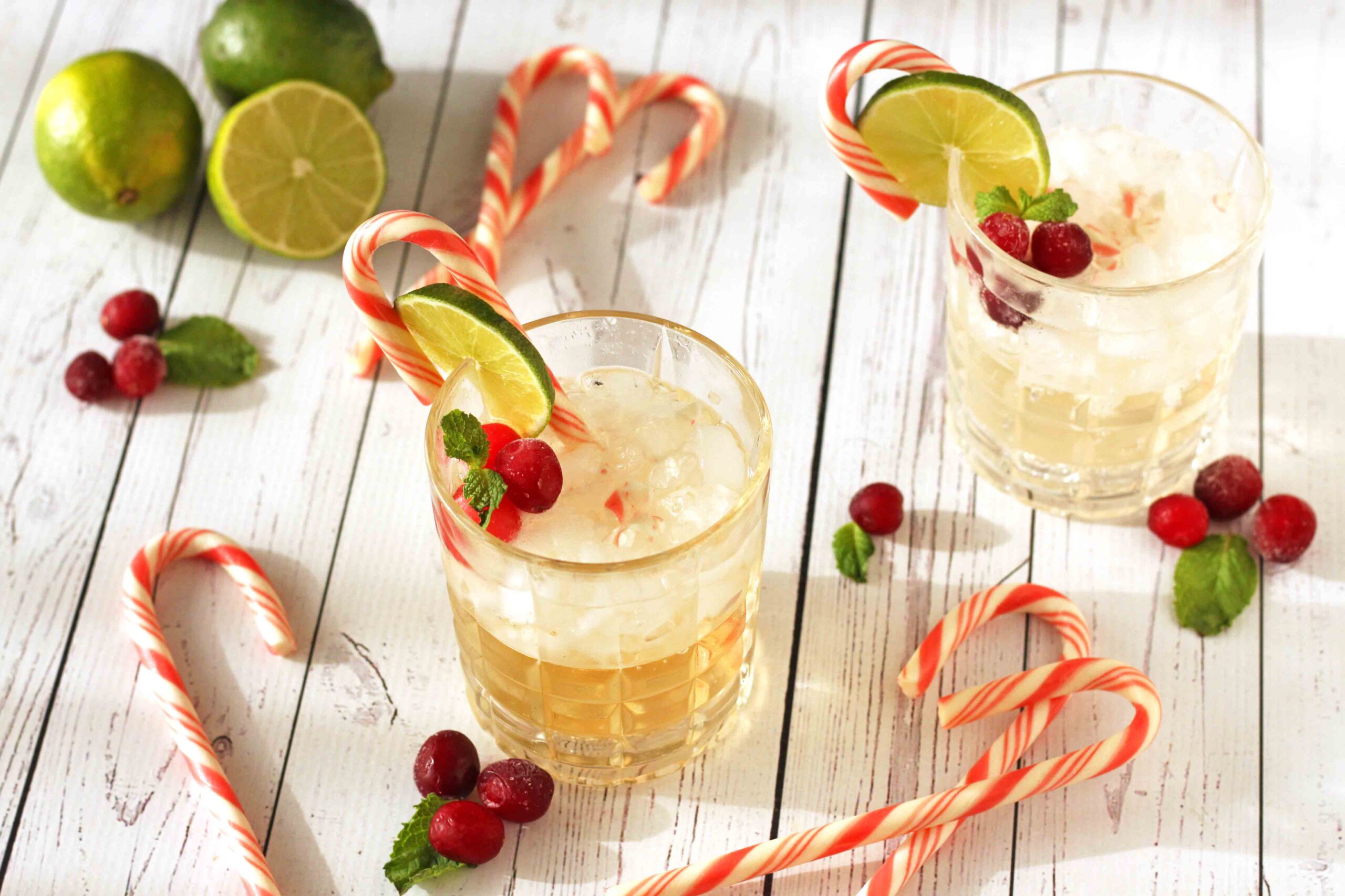 Candy Cane Mule Cocktail by Jesse Lane Wellness