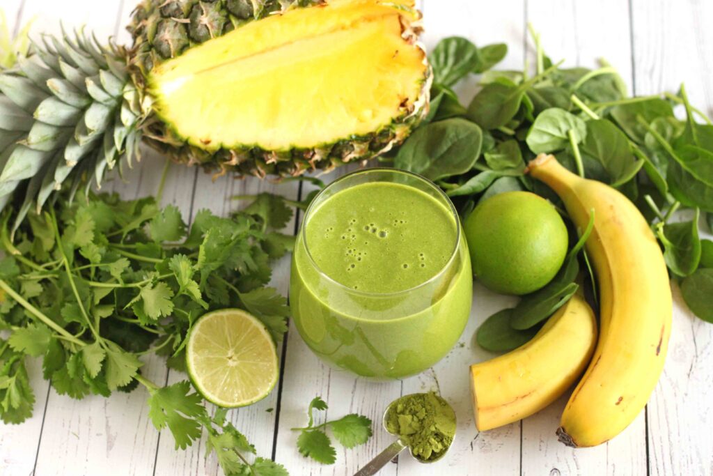 Wakeup Matcha Green Smoothie by Jesse Lane Wellness