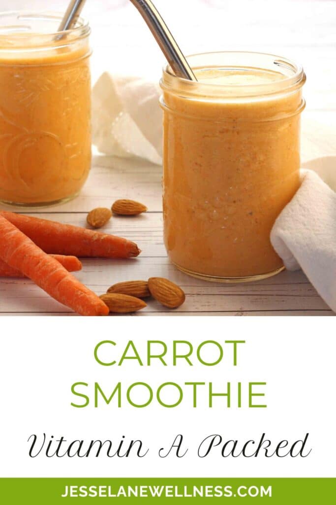 Vitamin A Packed Carrot Smoothie Pin