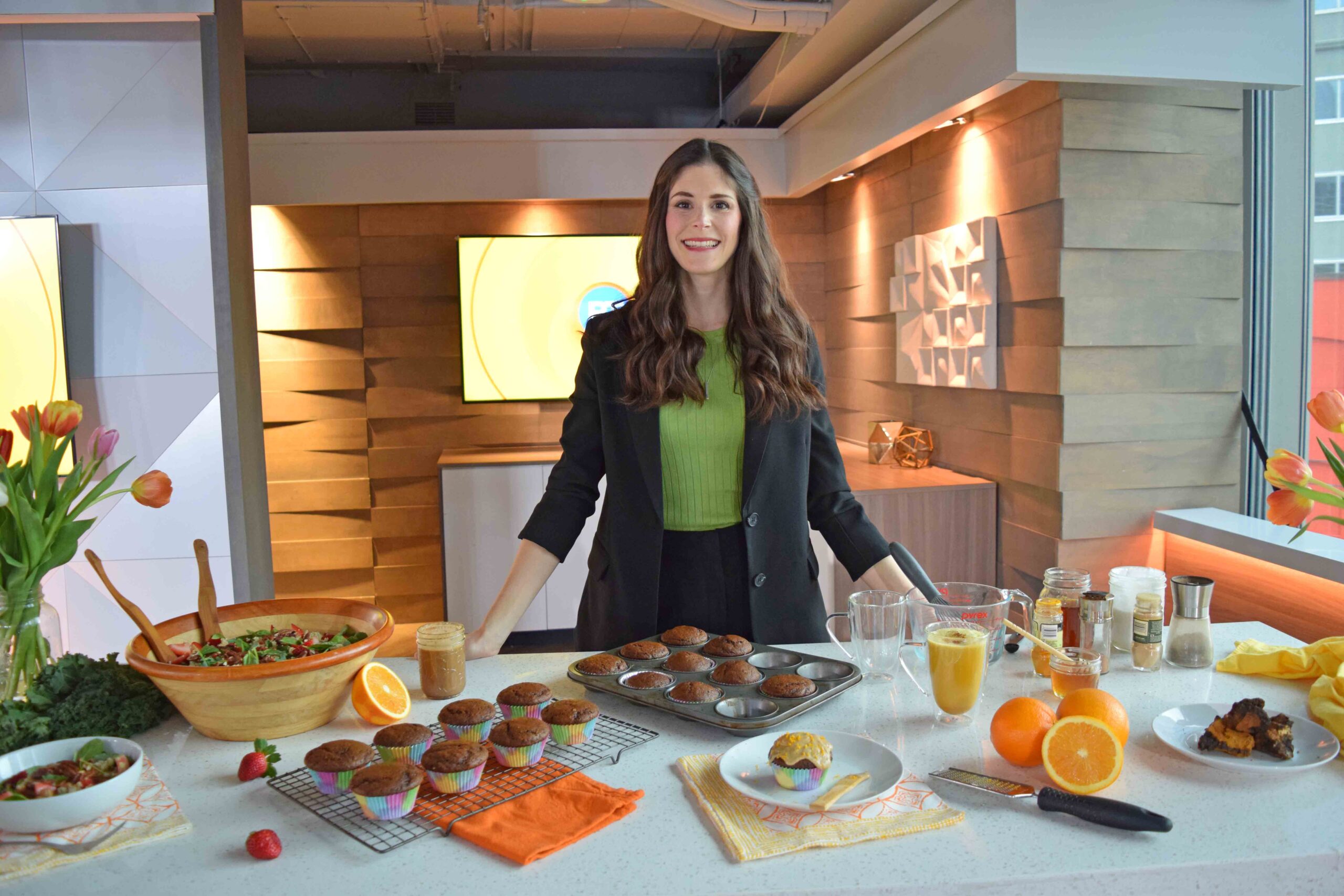 Immune-Boosting Foods on Breakfast Television with Jesse Lane Lee corporate wellness
