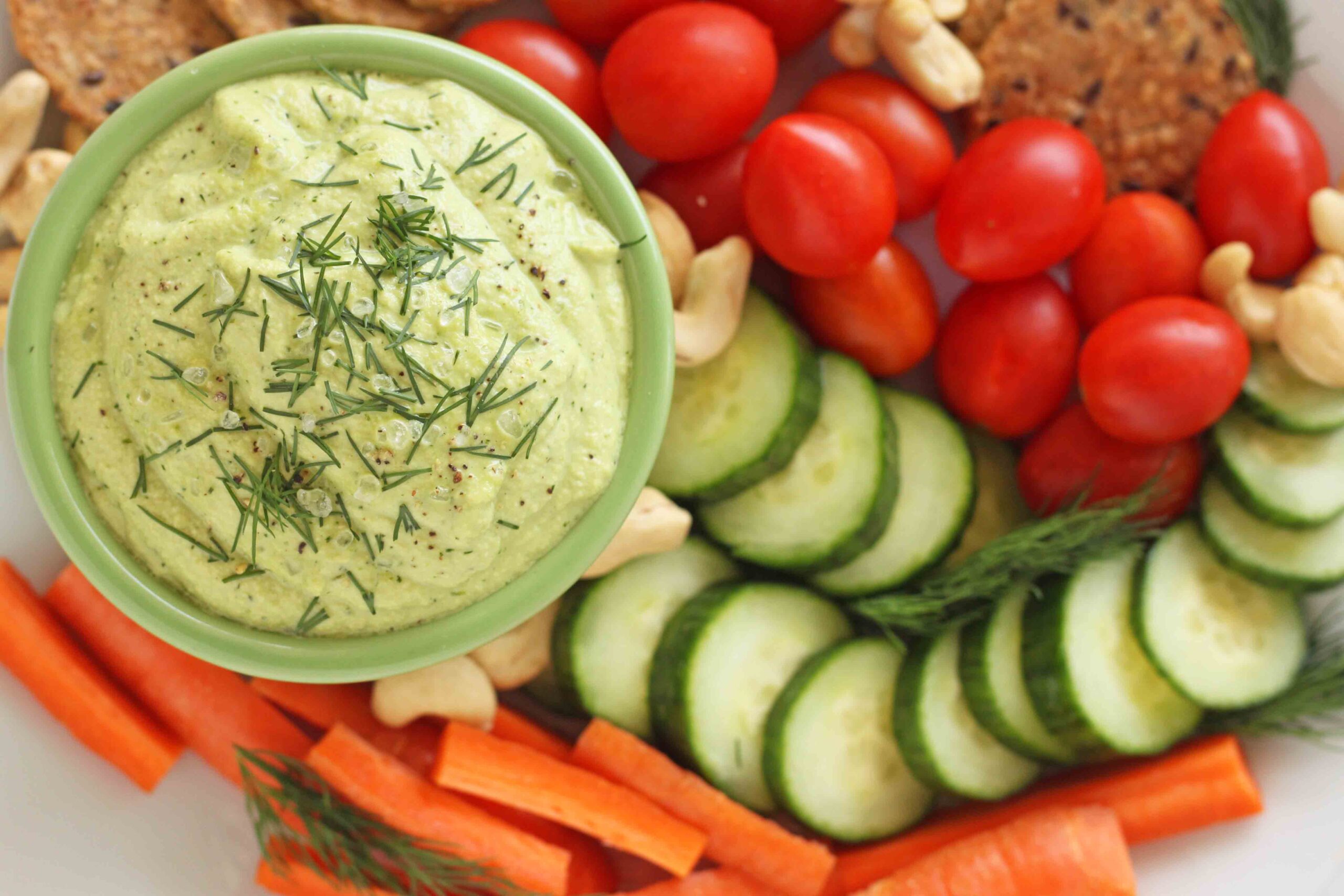 Creamy Vegan Dill Dip Recipe by Jesse Lane Lee