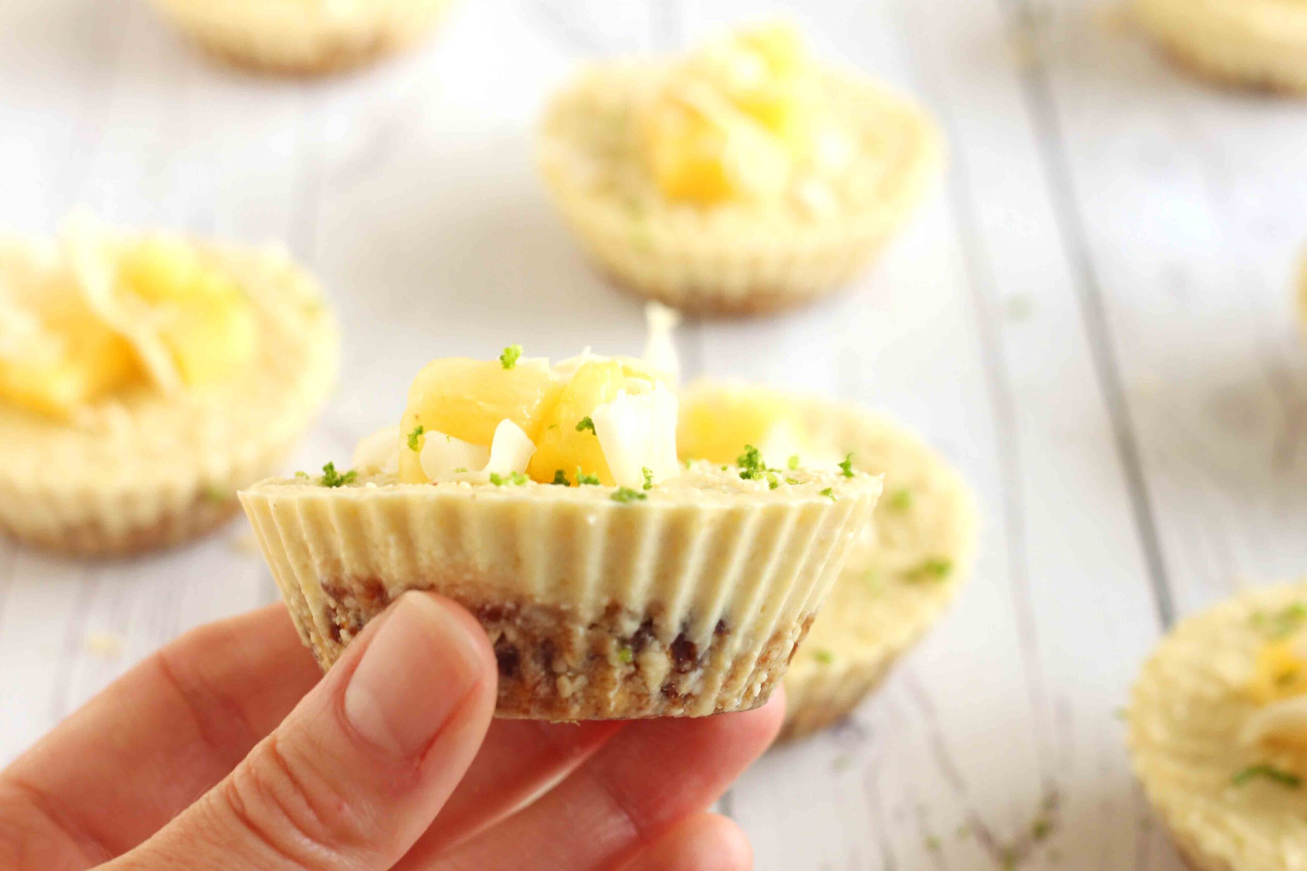 Raw Pina Colada Tart Recipe by @jesselwellness