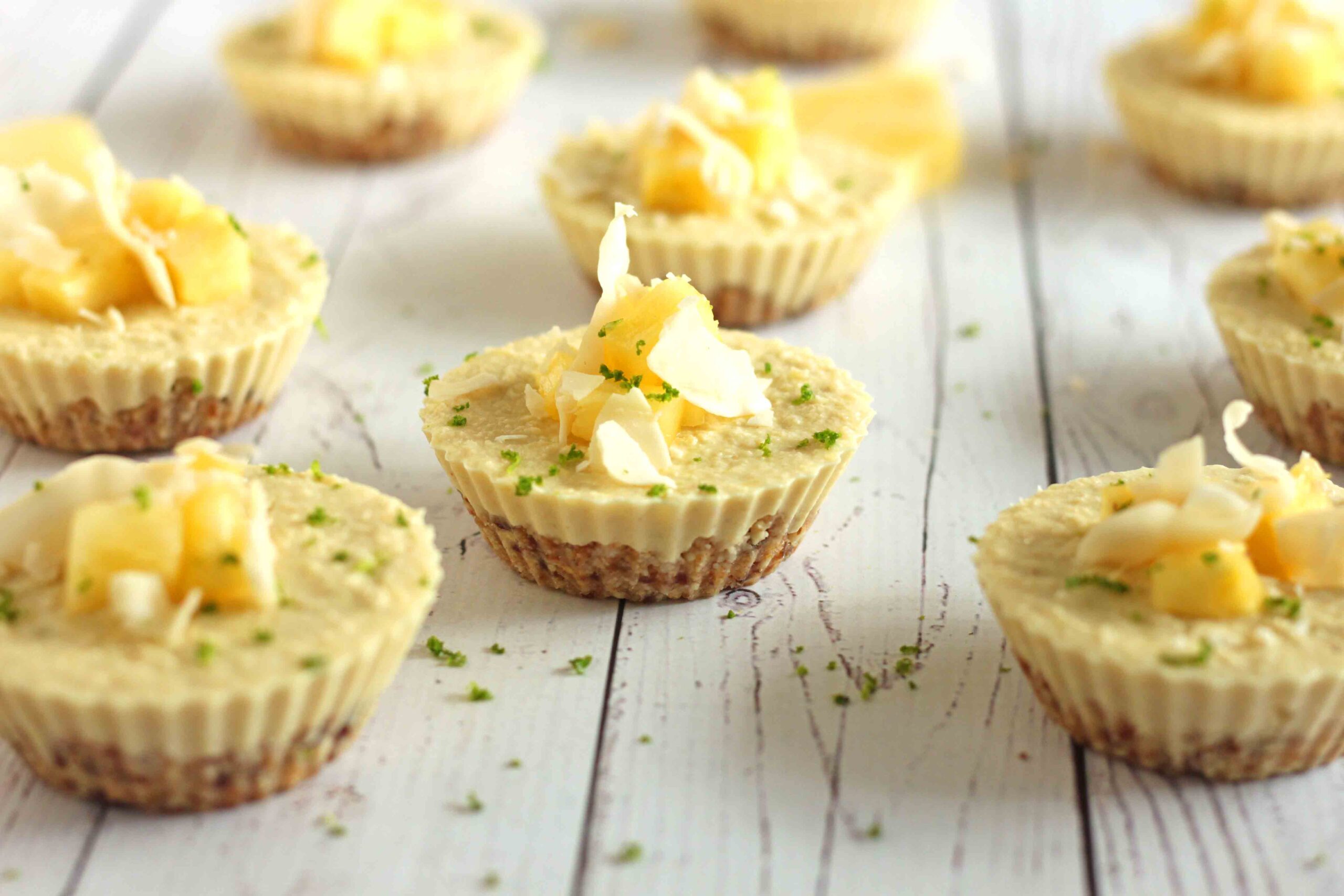 Raw Pina Colada Tart Recipe by Jesse Lane Lee
