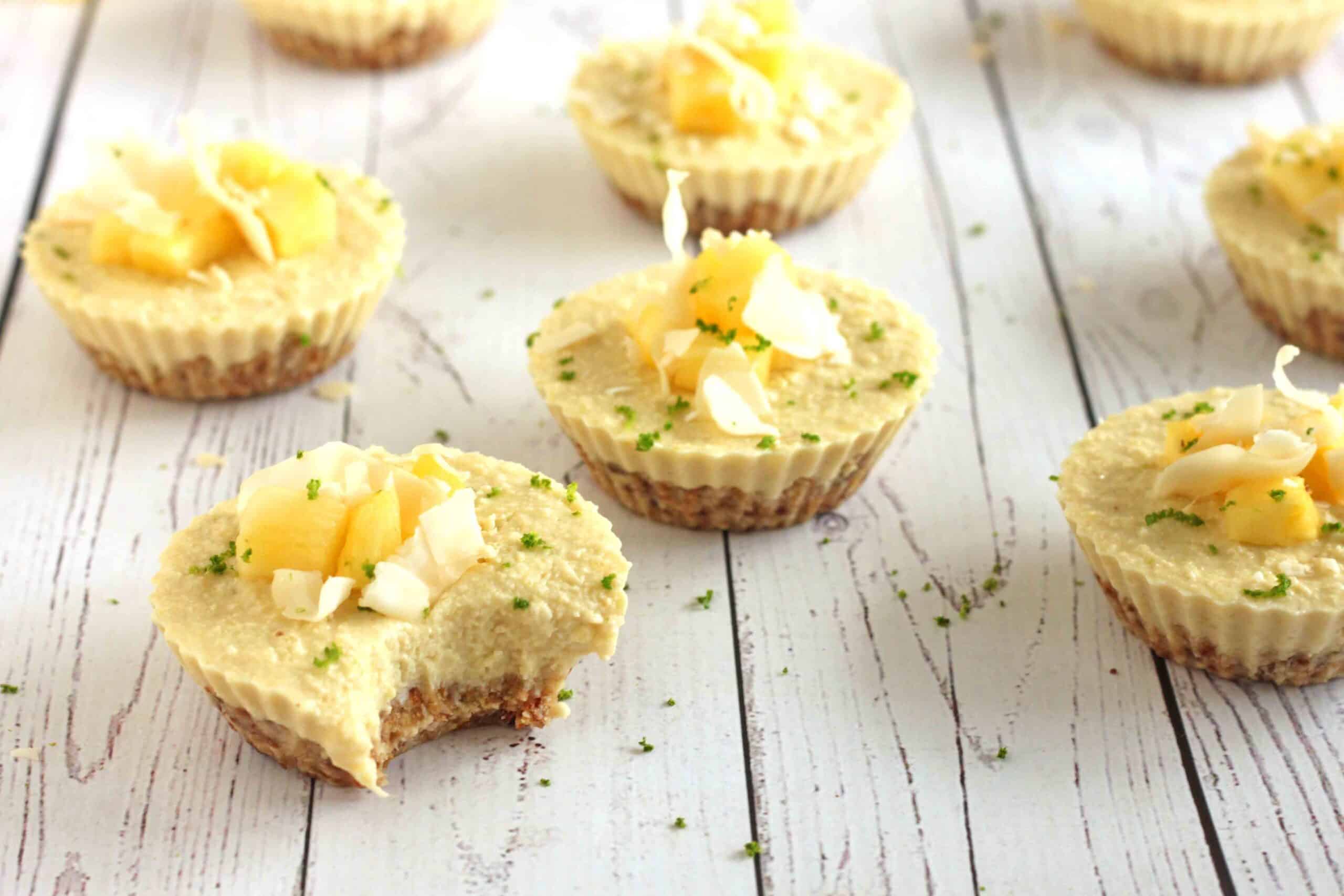 Raw Pina Colada Tart by Jesse Lane Wellness