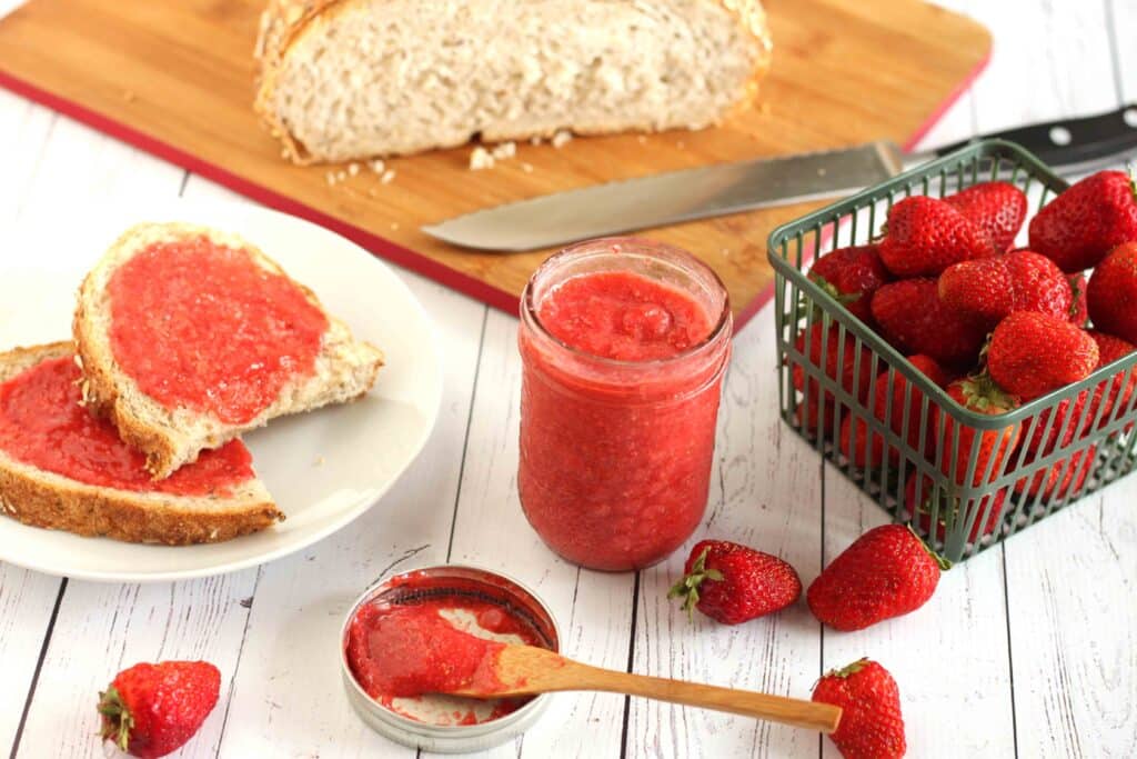 Four-Ingredient Strawberry Chia Jam by Jesse Lane Lee