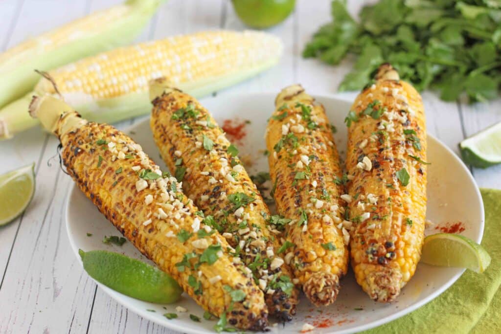 Vegan Grilled Mexican Street Corn by Jesse Lane Wellness