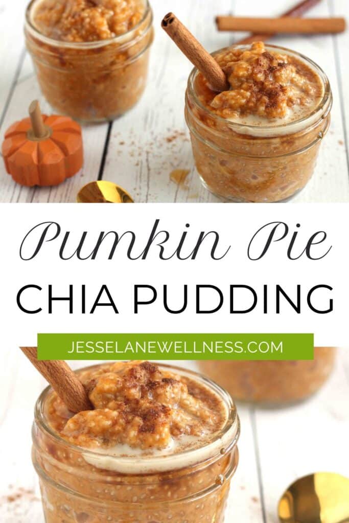 Pumpkin Pie Chia Pudding Pin