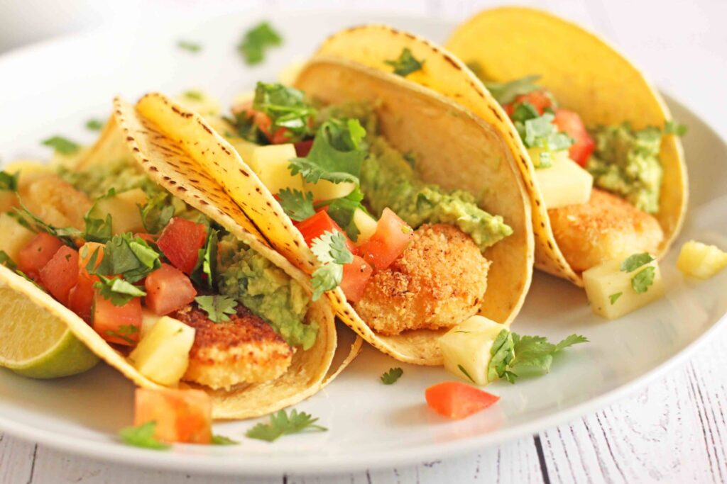 Fish Tacos with Pineapple Salsa