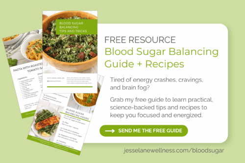 Blood Sugar Balancing Guide & Recipes PDF Jesse Lane Wellness