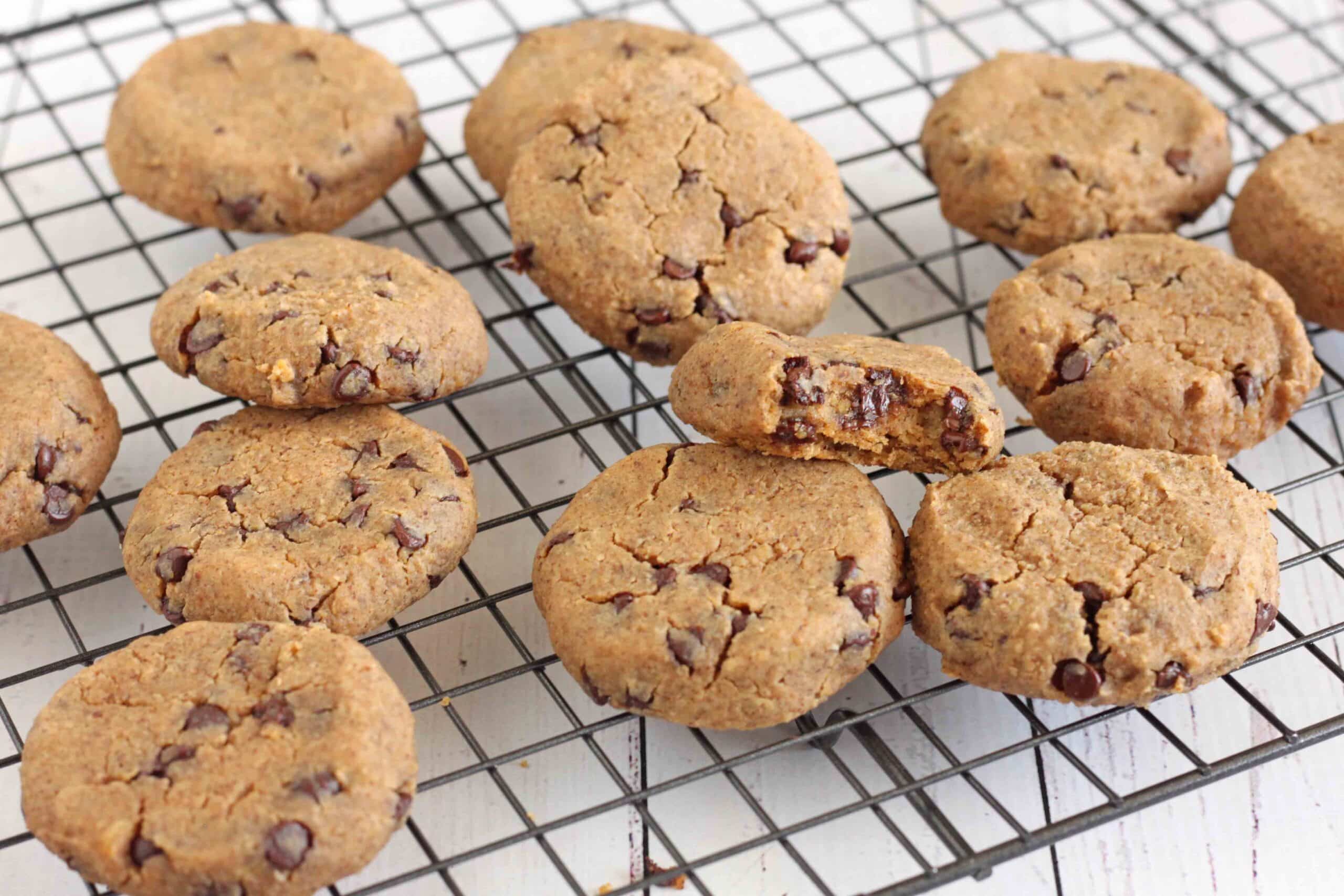 Almond Chickpea Chocolate Chip Cookie Recipe by Jesse Lane Lee